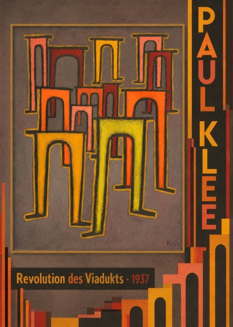 Paul Klee Revolution Des Viadukts No3 - Plakat