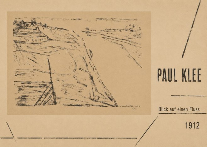 Paul Klee Blick Auf Einen Fluss No5 - Plakat