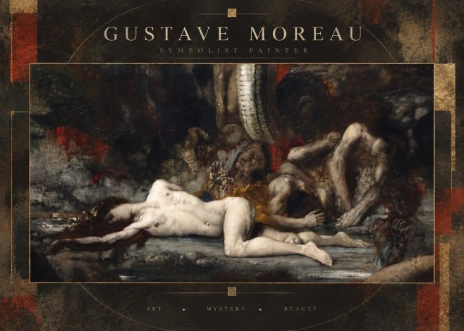 Gustave Moreau Despair No6 - Plakat