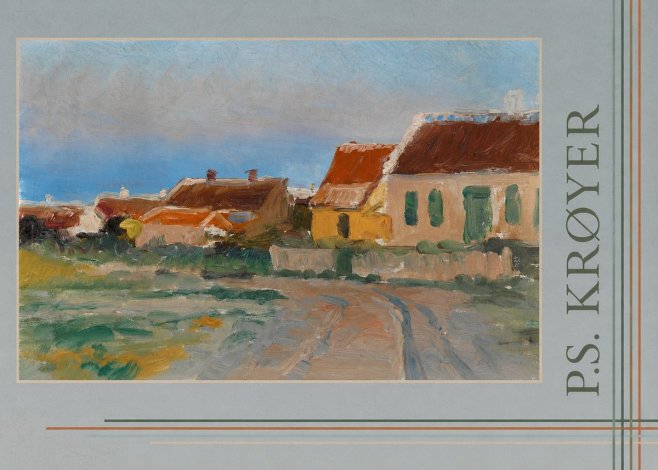 P.S. Krøyer Houses in Skagen No6 - Plakat