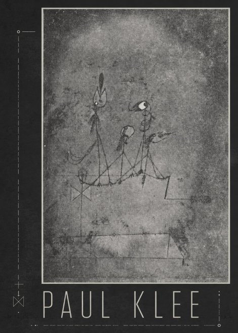 Paul Klee Group of Figures No3 - Plakat