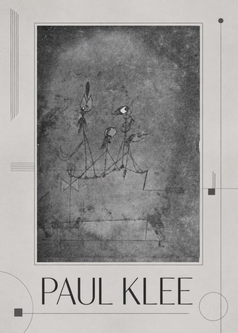 Paul Klee Group of Figures No4 - Plakat