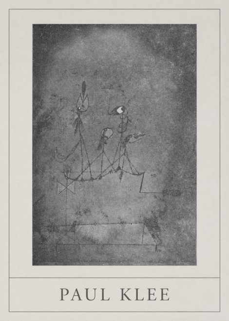 Paul Klee Group of Figures No5 - Plakat