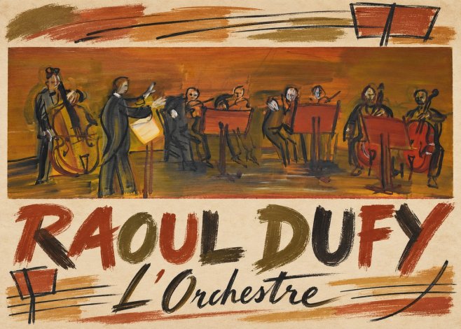 Raoul Dufy L'orchestre No3 - Plakat