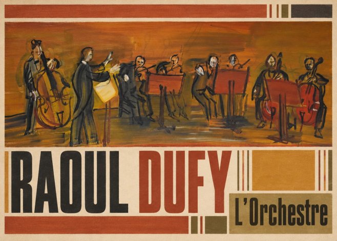 Raoul Dufy L'orchestre No4 - Plakat