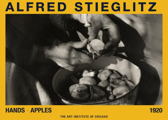 Alfred Stieglitz Hands - Apples No2 - Plakat