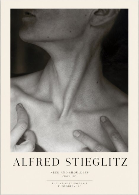 Alfred Stieglitz Neck and Shoulders No1 - Plakat