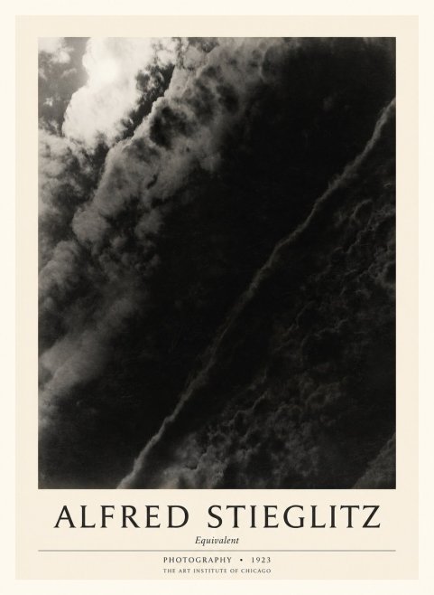Alfred Stieglitz Equivalent III No1 - Plakat