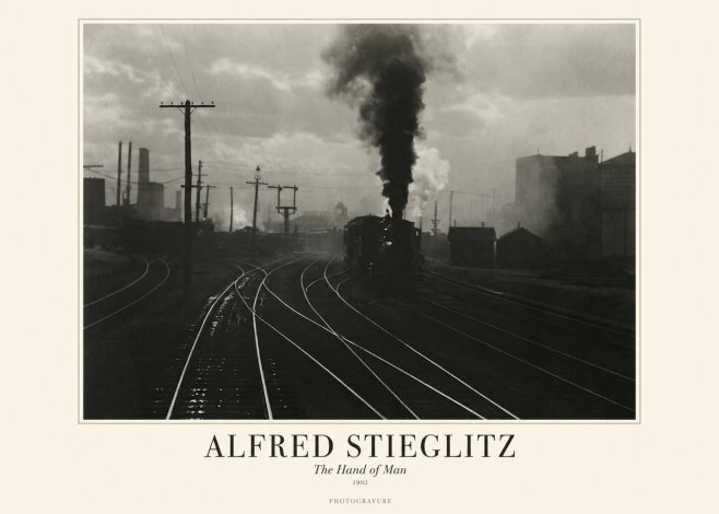 Alfred Stieglitz The Hand of Man I No1 - Plakat