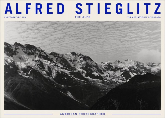 Alfred Stieglitz The Alps No5 - Plakat