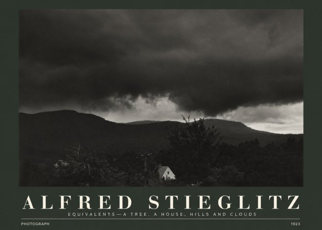 Alfred Stieglitz Equivalent VI No5 - Plakat