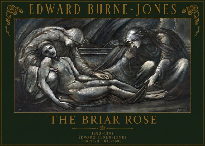 Edward Burne-Jones The Briar Rose No4 - Plakat