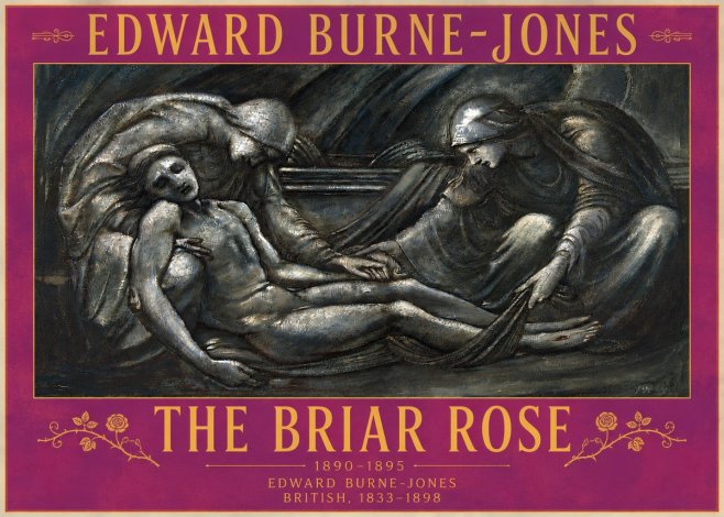 Edward Burne-Jones The Briar Rose No6 - Plakat