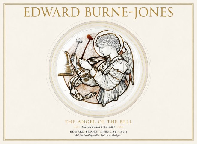Edward Burne-Jones The Angel of the Bell No1 - Plakat