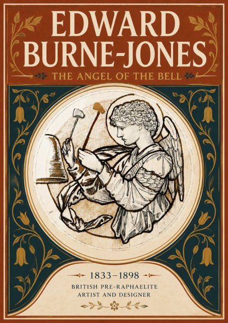 Edward Burne-Jones The Angel of the Bell No5 - Plakat