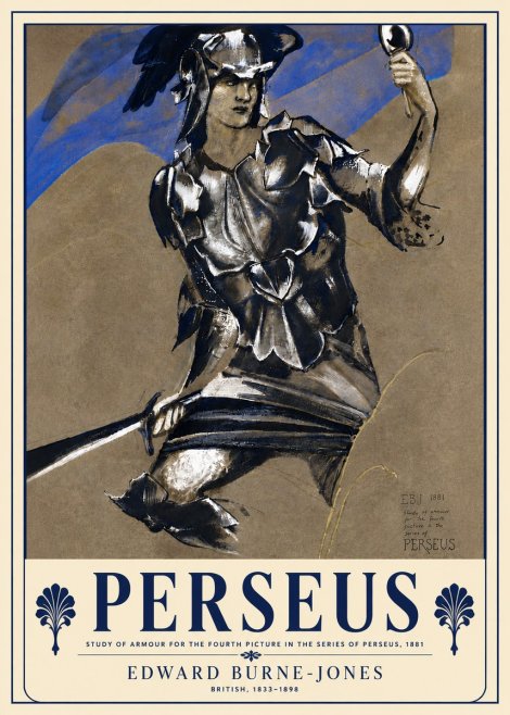 Edward Burne-Jones Perseus No6 - Plakat