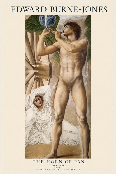 Edward Burne-Jones The Hour of the Soul No2 - Plakat