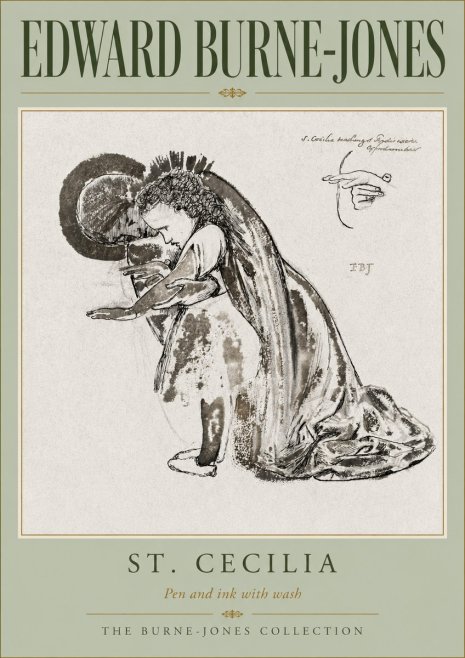 Edward Burne-Jones St. Cecilia No5 - Plakat