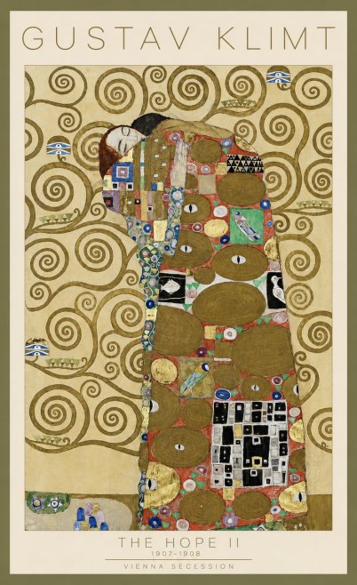 Klimt The Hope Ii No4 - Plakat