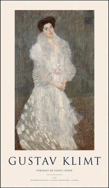 Klimt Portrait of Fanny Leeser No1 - Plakat