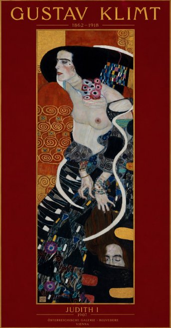 Klimt Judith I No2 - Plakat