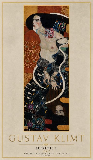 Klimt Judith I No6 - Plakat