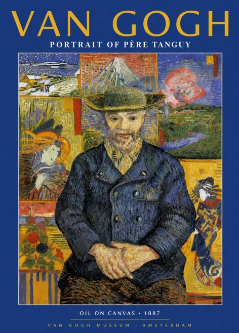 Van Gogh Portrait of Père Tanguy I No2 - Plakat