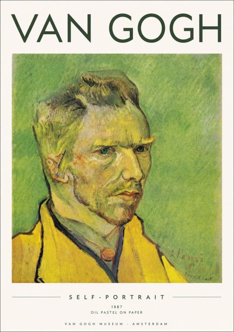 Van Gogh Self-portrait II No2 - Plakat