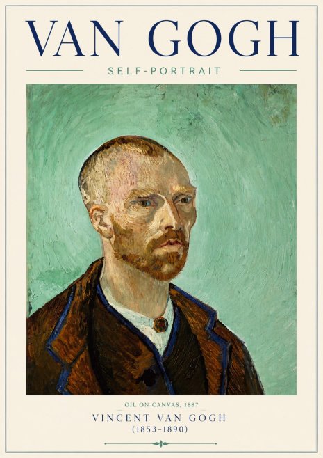 Van Gogh Self-portrait III No5 - Plakat