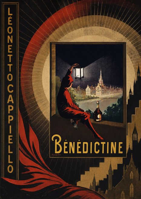 Leonetto Cappiello Bénédictine No6 - Plakat