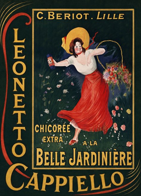 Leonetto Cappiello Chicorée Extra a La Belle Jardinière No4 - Plakat