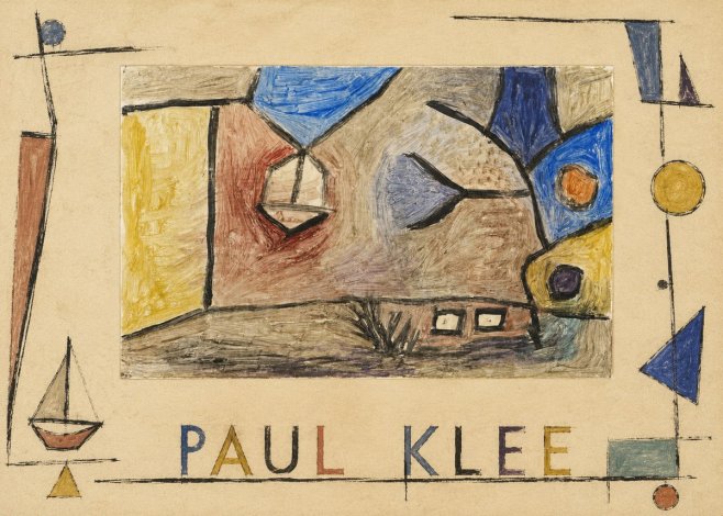 Paul Klee Der Niesen No4 - Plakat