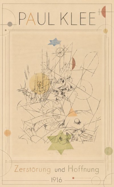 Paul Klee Zerstörung Und Hoffnung I No1 - Plakat