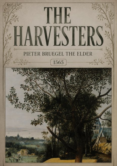 Pieter Bruegel The Harvesters III No3 - Plakat