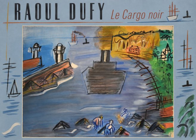 Raoul Dufy Le Cargo Noir No3 - Plakat