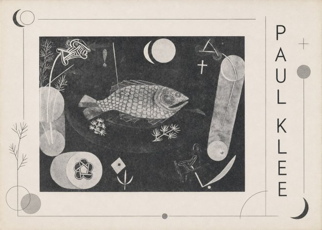 Paul Klee Abstract Fish No2 - Plakat