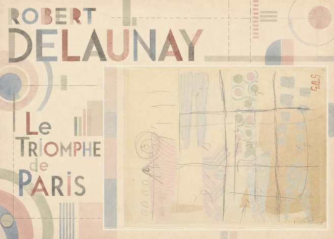 Robert Delaunay Le Triomphe De Paris I No5 - Plakat