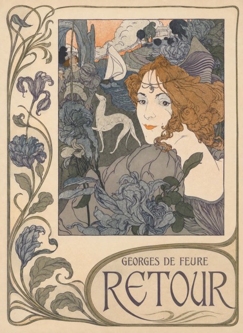 Georges de Feure Retour No2 - Plakat