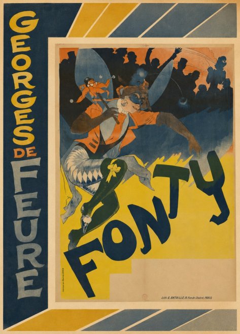 Georges de Feure Fonty I No3 - Plakat