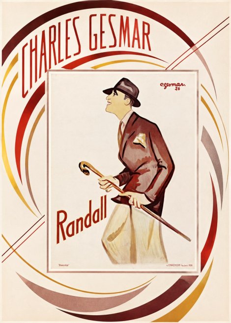 Charles Gesmar Randall I No6 - Plakat