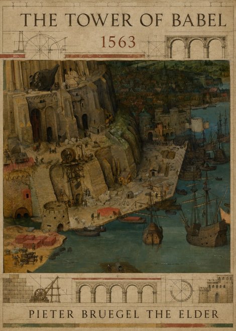 Pieter Bruegel The Tower of Babel VI No2 - Plakat