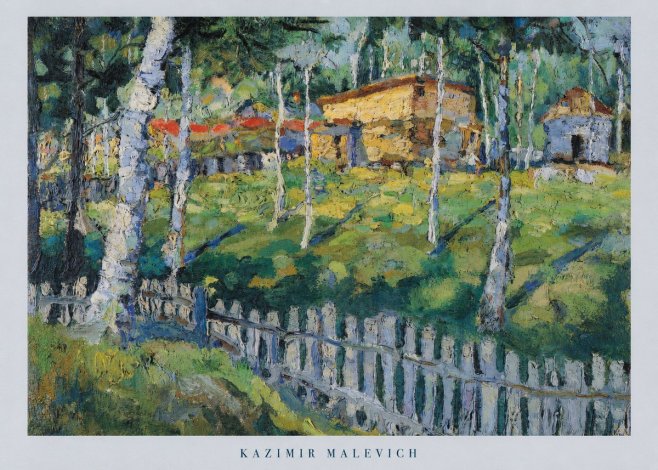 Kazimir Malevich Birch Grove No5 - Plakat