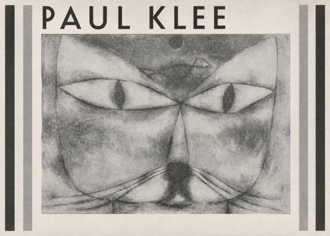 Paul Klee Cat and Bird No1 - Plakat