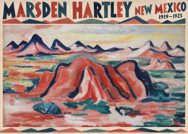 Marsden Hartley New Mexico No4 - Plakat