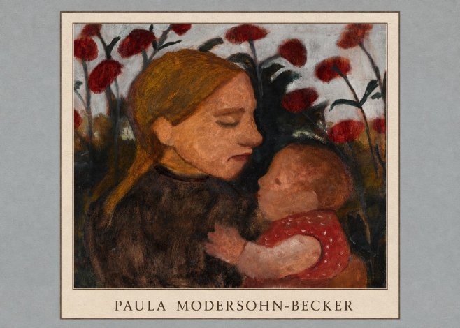 Paula Modersohn-Becker Mother and Child No4 - Plakat