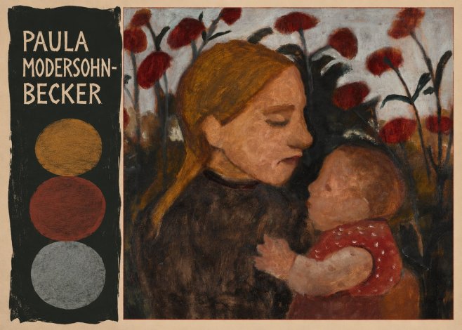 Paula Modersohn-Becker Mother and Child No5 - Plakat
