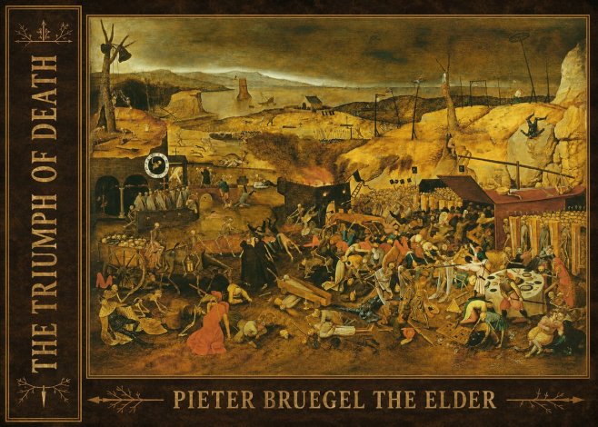 Pieter Bruegel The Triumph of Death I No2 - Plakat