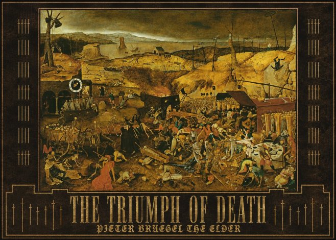 Pieter Bruegel The Triumph of Death I No3 - Plakat