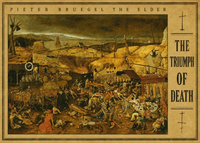 Pieter Bruegel The Triumph of Death I No4 - Plakat