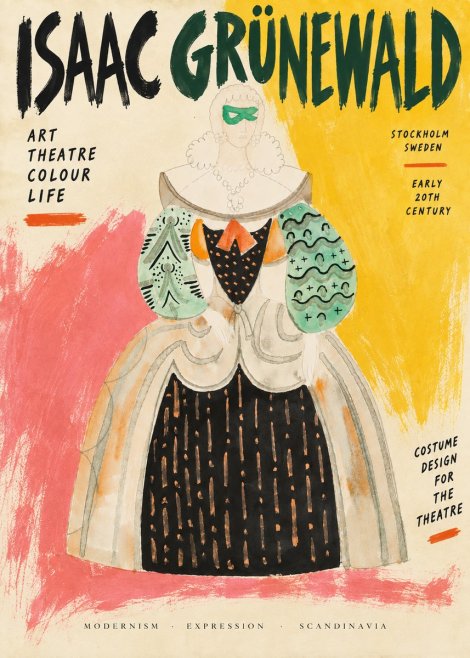 Isaac Grünewald Costume for the Theatre No6 - Plakat